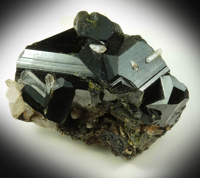 Epidote with Quartz from Green Monster Mountain-Copper Mountain area, south of Sulzer, Prince of Wales Island, Alaska