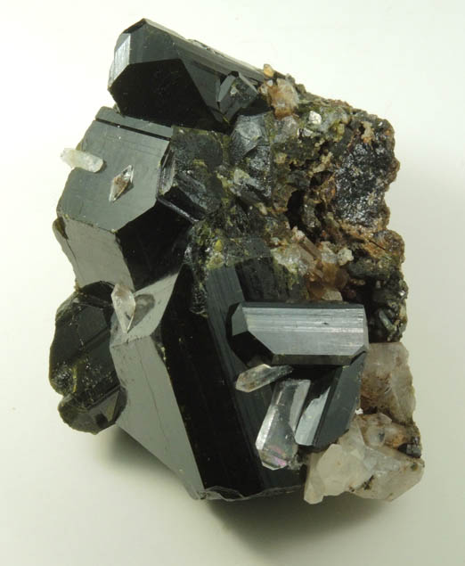 Epidote with Quartz from Green Monster Mountain-Copper Mountain area, south of Sulzer, Prince of Wales Island, Alaska