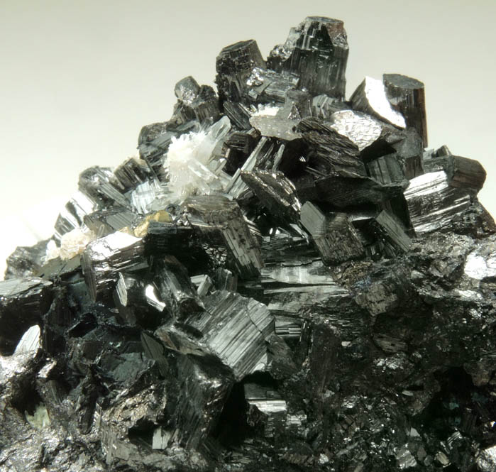 Enargite with Quartz from Butte District, Summit Valley, Silver Bow County, Montana