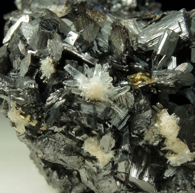 Enargite with Quartz from Butte District, Summit Valley, Silver Bow County, Montana