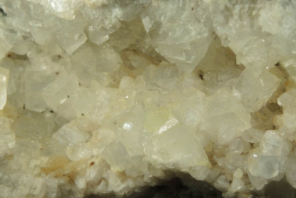 Stilbite, Prehnite, Calcite, Quartz from Upper New Street Quarry, Paterson, Passaic County, New Jersey