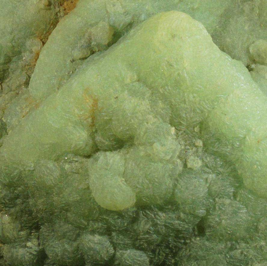 Prehnite from Prospect Park Quarry, Prospect Park, Passaic County, New Jersey