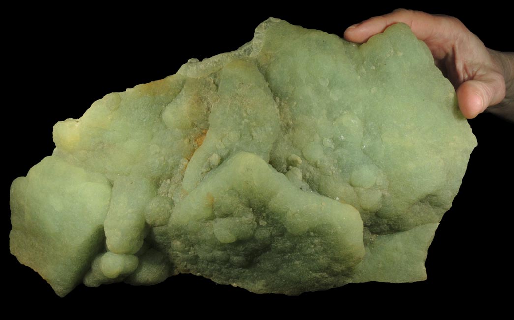 Prehnite from Prospect Park Quarry, Prospect Park, Passaic County, New Jersey