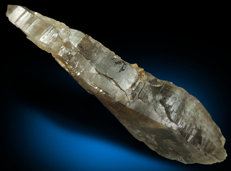 Quartz var. Smoky Quartz from North Moat Mountain, Bartlett, Carroll County, New Hampshire