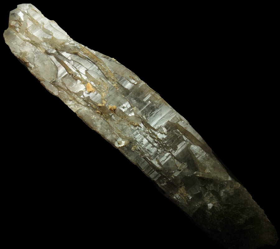 Quartz var. Smoky Quartz from North Moat Mountain, Bartlett, Carroll County, New Hampshire