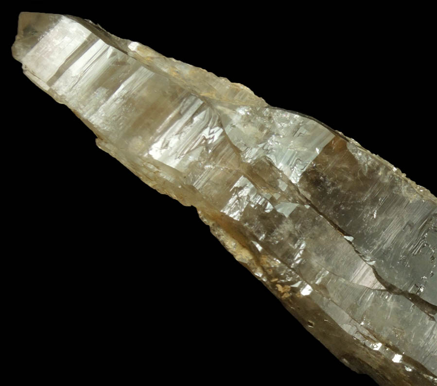 Quartz var. Smoky Quartz from North Moat Mountain, Bartlett, Carroll County, New Hampshire