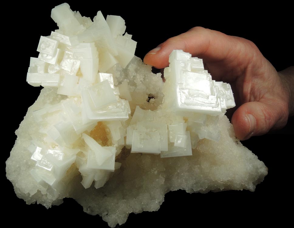 Halite from Soda Lake, Carrizo Plain, San Luis Obispo County, California