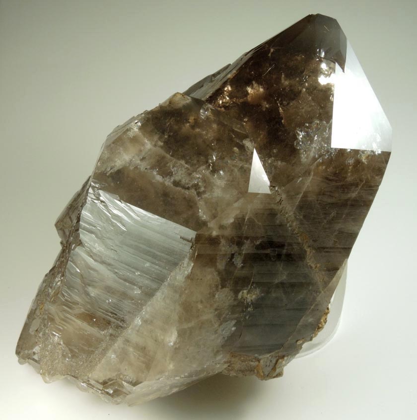 Quartz var. Smoky Quartz from North Moat Mountain, Bartlett, Carroll County, New Hampshire