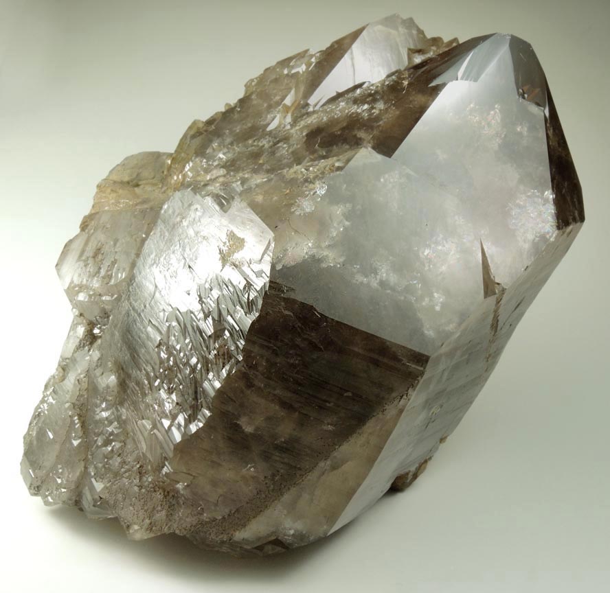 Quartz var. Smoky Quartz from North Moat Mountain, Bartlett, Carroll County, New Hampshire