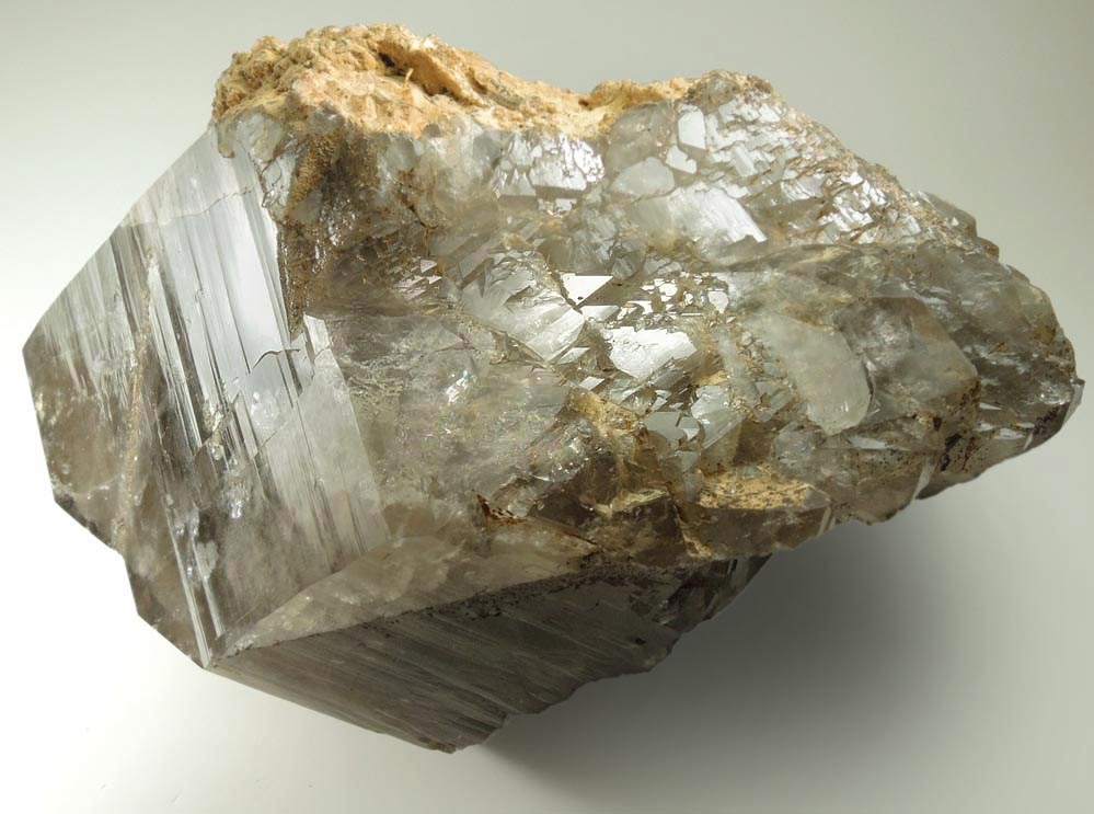 Quartz var. Smoky Quartz from North Moat Mountain, Bartlett, Carroll County, New Hampshire