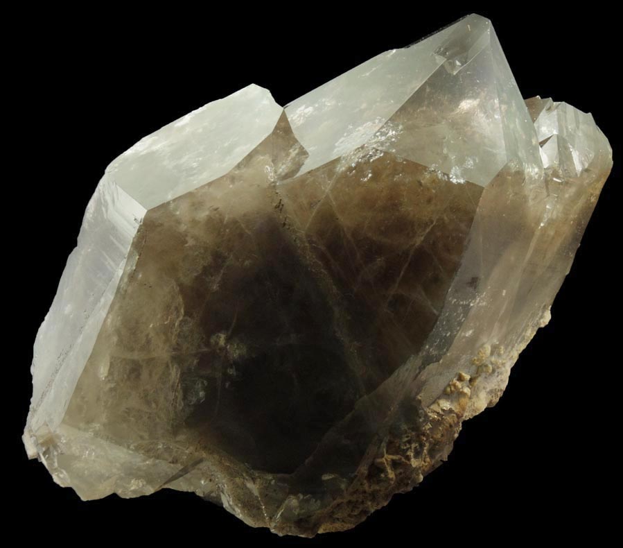 Quartz var. Smoky Quartz from North Moat Mountain, Bartlett, Carroll County, New Hampshire