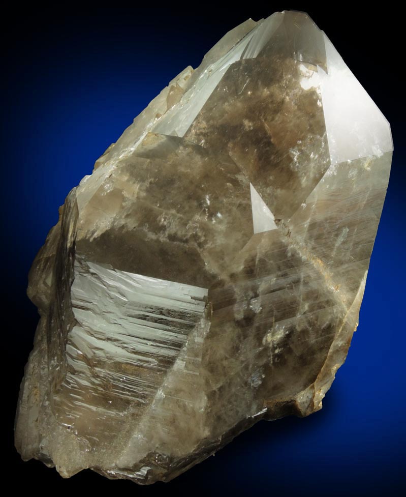 Quartz var. Smoky Quartz from North Moat Mountain, Bartlett, Carroll County, New Hampshire