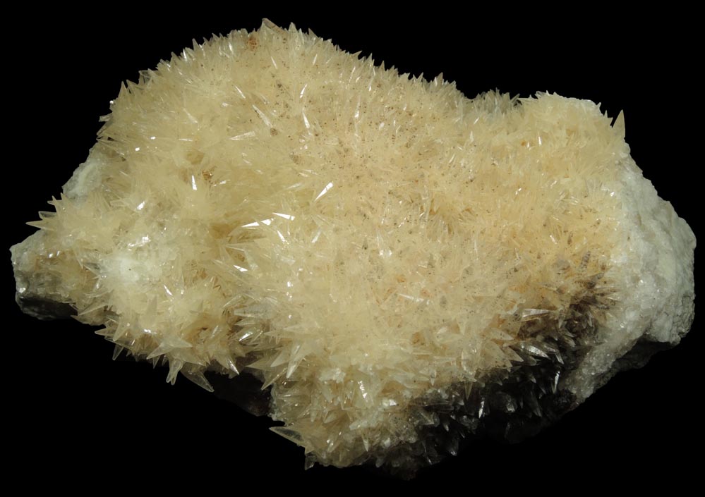 Calcite with Goethite inclusions from Millington Quarry, Bernards Township, Somerset County, New Jersey