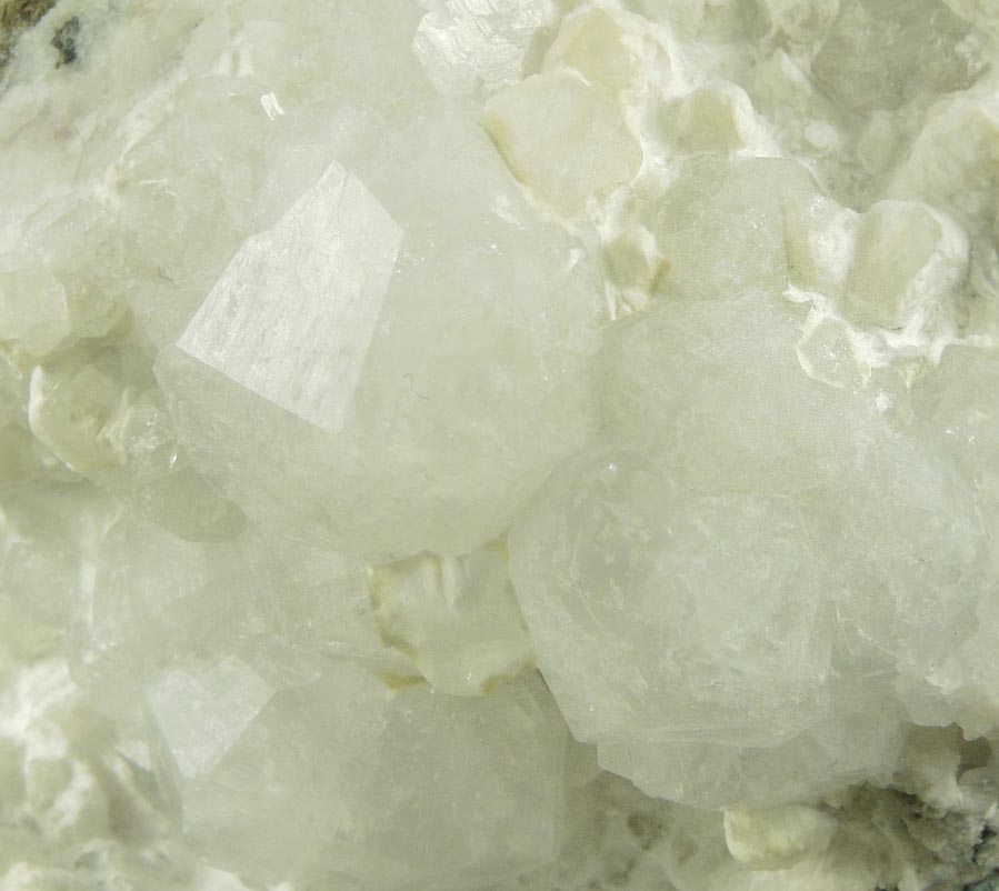 Analcime with Thaumasite from Upper New Street Quarry, Paterson, Passaic County, New Jersey