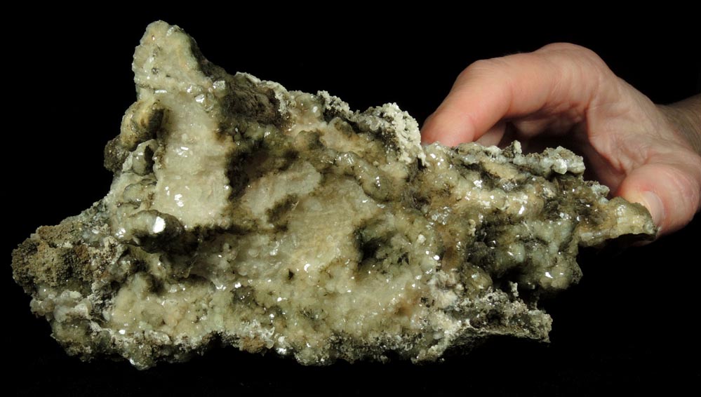 Apophyllite with Chlorite inclusions from Millington Quarry, Bernards Township, Somerset County, New Jersey