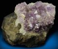 Quartz var. Amethyst from Upper New Street Quarry, Paterson, Passaic County, New Jersey