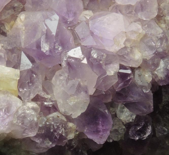 Quartz var. Amethyst from Upper New Street Quarry, Paterson, Passaic County, New Jersey