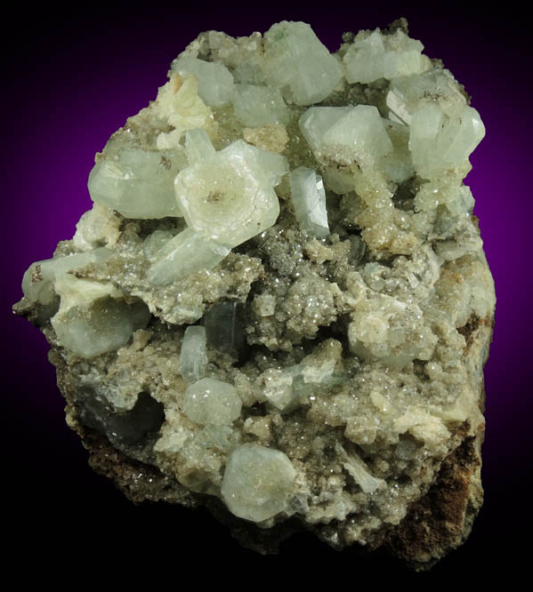 Apophyllite from Millington Quarry, State Pit, Bernards Township, Somerset County, New Jersey