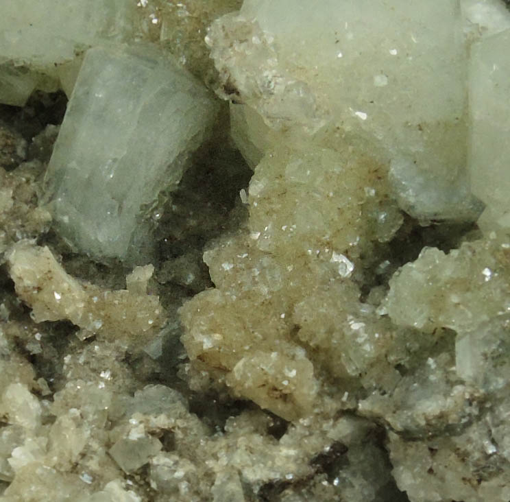 Apophyllite from Millington Quarry, State Pit, Bernards Township, Somerset County, New Jersey