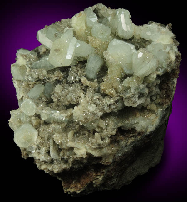 Apophyllite from Millington Quarry, State Pit, Bernards Township, Somerset County, New Jersey