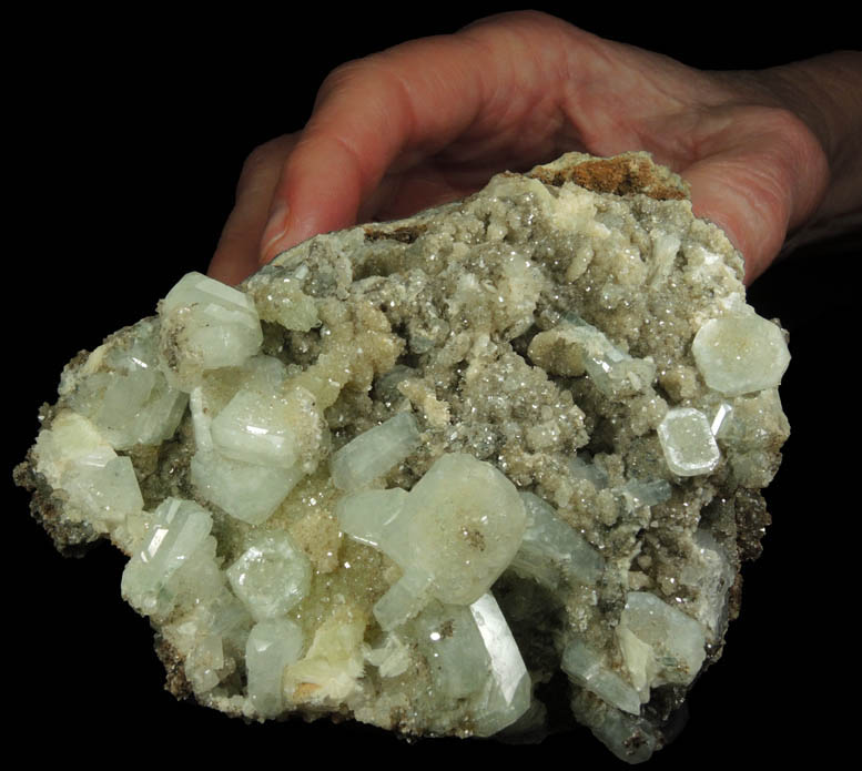 Apophyllite from Millington Quarry, State Pit, Bernards Township, Somerset County, New Jersey