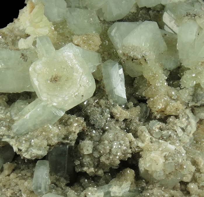 Apophyllite from Millington Quarry, State Pit, Bernards Township, Somerset County, New Jersey