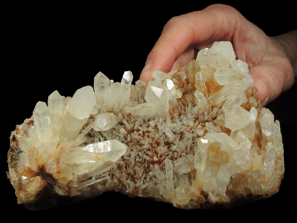 Quartz (scepter-shaped crystals) from William Wise Mine, Westmoreland, Cheshire County, New Hampshire