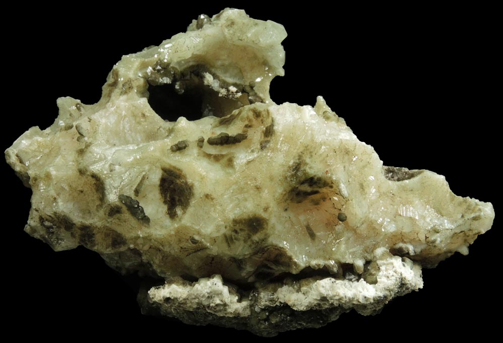 Apophyllite with Chlorite inclusions from Millington Quarry, Bernards Township, Somerset County, New Jersey