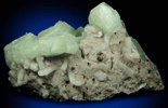 Apophyllite with Stilbite from Jewel Tunnel, (railway tunnel on Bohr Ghat), Maharashtra, India