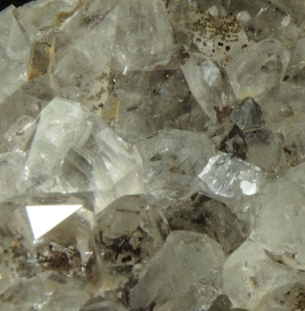 Quartz var. Smoky Quartz with Goethite inclusions from Millington Quarry, Bernards Township, Somerset County, New Jersey