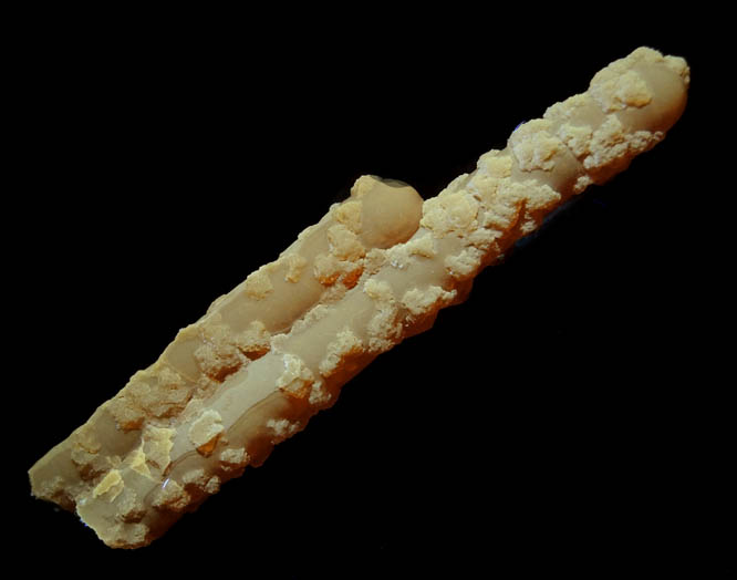 Calcite (stalactitic) from Bud Ehrle Locality, near Miles City, Carter County, Montana