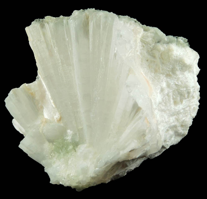 Natrolite, Prehnite, Thaumasite from Upper New Street Quarry, Paterson, Passaic County, New Jersey