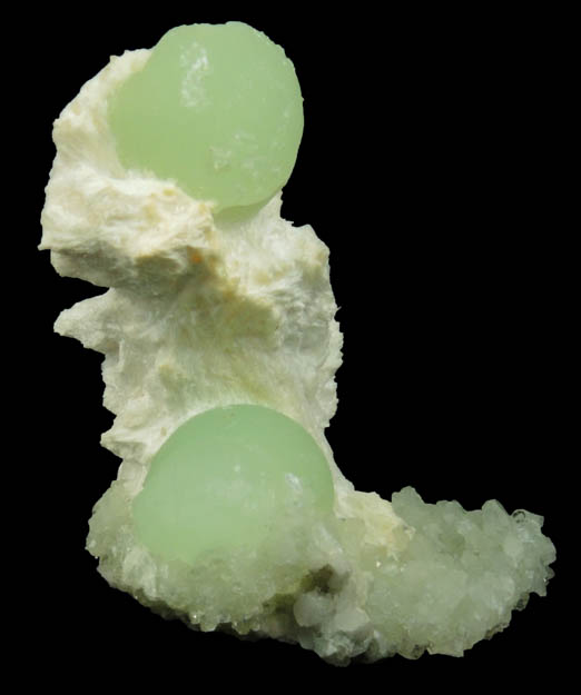 Prehnite, Pectolite, Datolite from Millington Quarry, Bernards Township, Somerset County, New Jersey