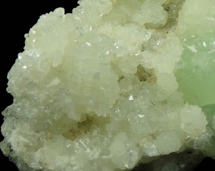 Prehnite, Datolite, Pectolite from Upper New Street Quarry, Paterson, Passaic County, New Jersey