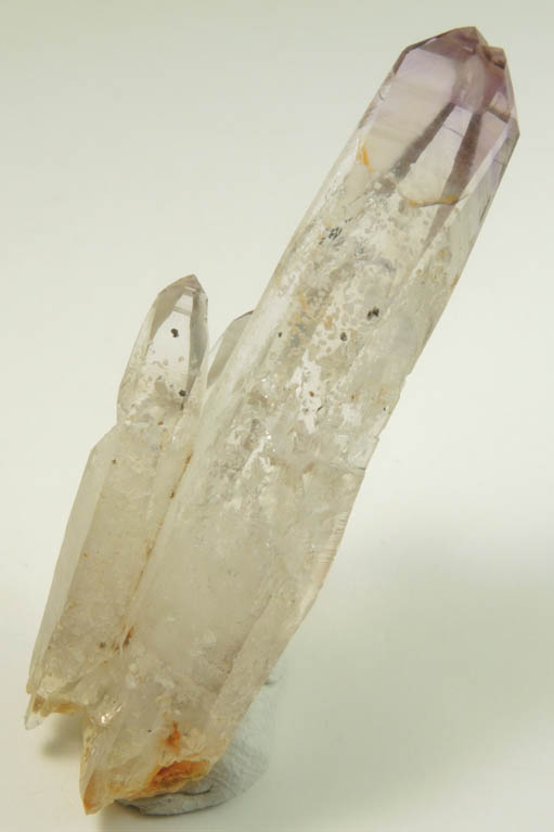 Quartz var. Amethyst Quartz with moveable internal bubble (Enhydro) from Biedell Creek Quartz Prospects, Crystal Hill, 12.5 km northwest of La Garita, Saguache County, Colorado