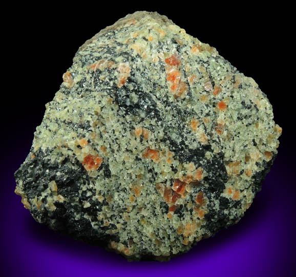 Willemite and Franklinite from Sterling Mine, Ogdensburg, Sterling Hill, Sussex County, New Jersey (Type Locality for Franklinite)