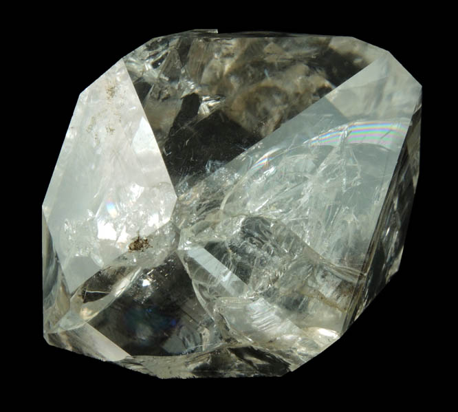 Quartz var. Herkimer Diamond from Diamond Acres (Hastings Farm), Fonda, Montgomery County, New York