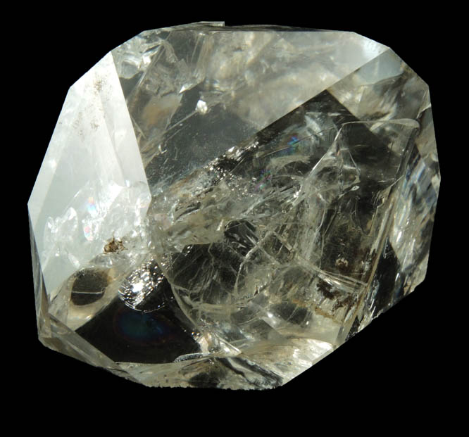 Quartz var. Herkimer Diamond from Diamond Acres (Hastings Farm), Fonda, Montgomery County, New York