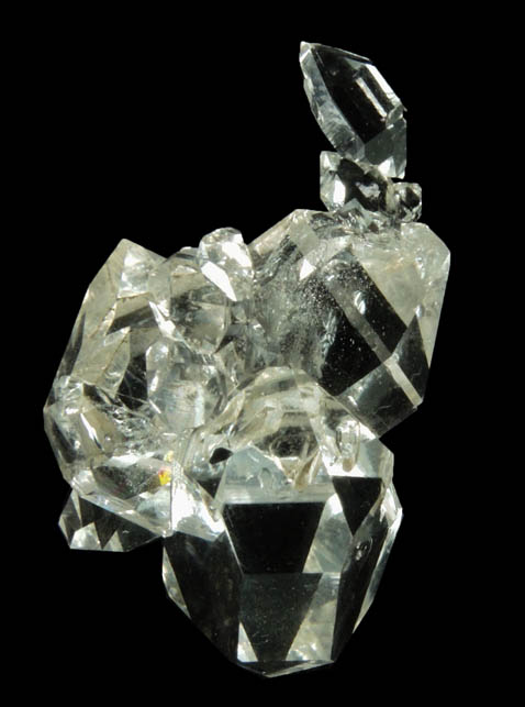 Quartz var. Herkimer Diamonds from Diamond Acres (Hastings Farm), Fonda, Montgomery County, New York