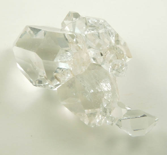 Quartz var. Herkimer Diamonds from Diamond Acres (Hastings Farm), Fonda, Montgomery County, New York