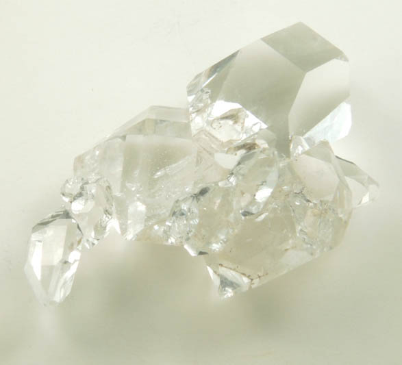 Quartz var. Herkimer Diamonds from Diamond Acres (Hastings Farm), Fonda, Montgomery County, New York