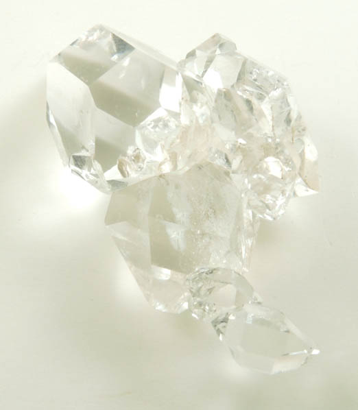 Quartz var. Herkimer Diamonds from Diamond Acres (Hastings Farm), Fonda, Montgomery County, New York