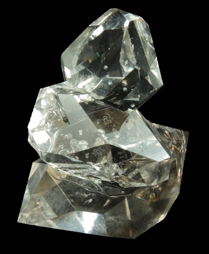 Quartz var. Herkimer Diamonds from Hickory Hill Diamond Diggings, Fonda, Montgomery County, New York