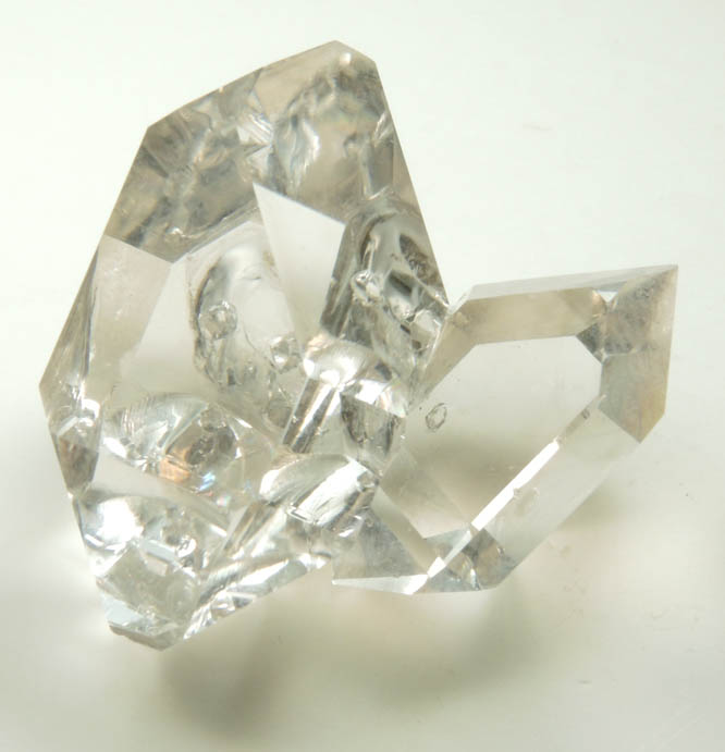 Quartz var. Herkimer Diamonds from Hickory Hill Diamond Diggings, Fonda, Montgomery County, New York