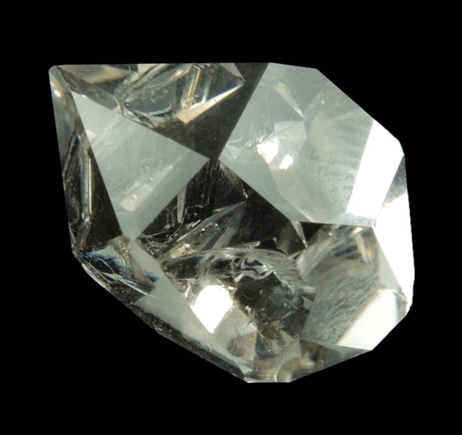 Quartz var. Herkimer Diamond from Hickory Hill Diamond Diggings, Fonda, Montgomery County, New York