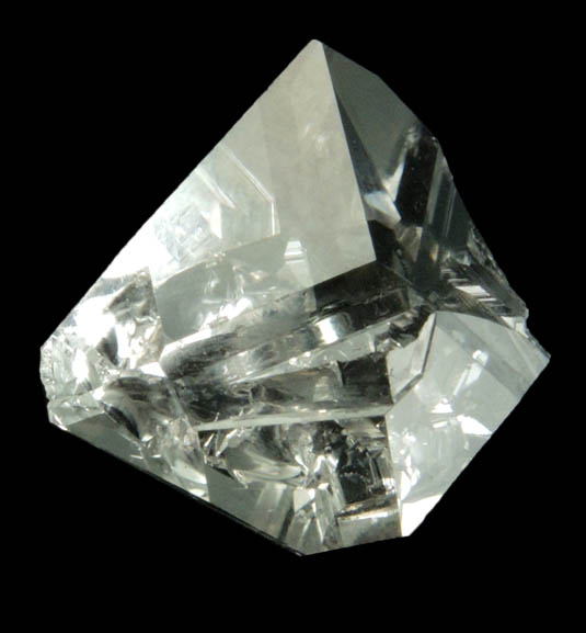 Quartz var. Herkimer Diamonds (distorted crystal) from Hickory Hill Diamond Diggings, Fonda, Montgomery County, New York