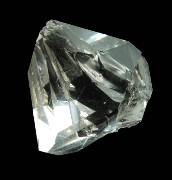 Quartz var. Herkimer Diamonds (distorted crystal) from Hickory Hill Diamond Diggings, Fonda, Montgomery County, New York