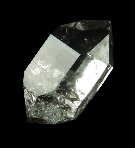 Quartz var. Herkimer Diamond from Hickory Hill Diamond Diggings, Fonda, Montgomery County, New York