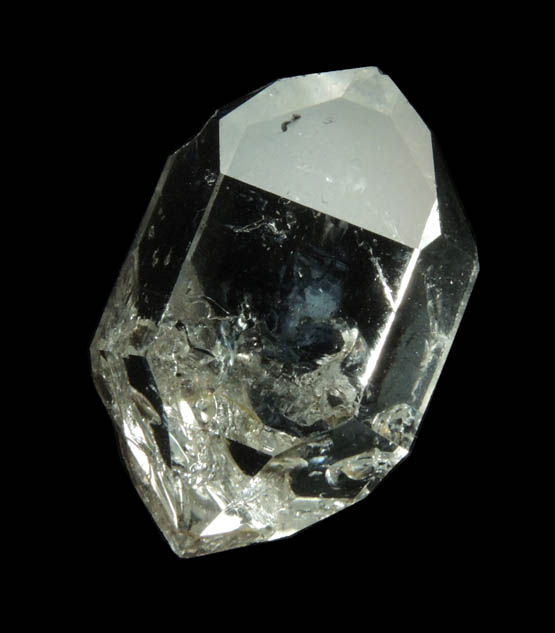 Quartz var. Herkimer Diamond from Hickory Hill Diamond Diggings, Fonda, Montgomery County, New York