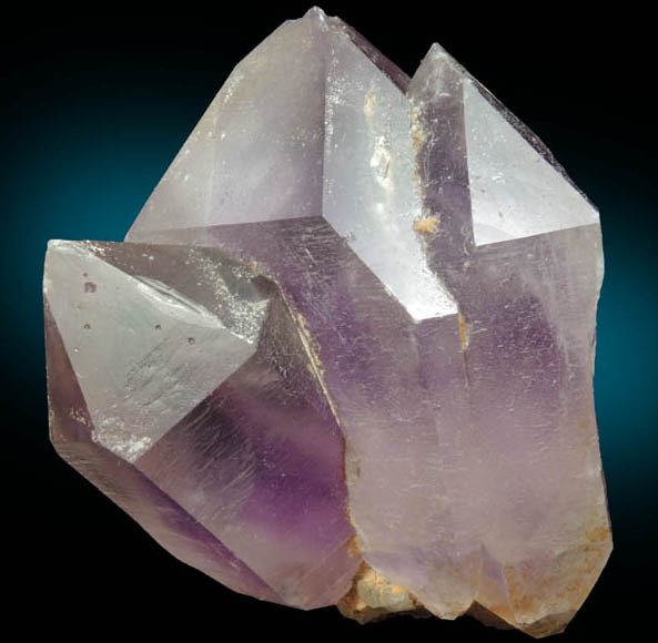 Quartz var. Amethyst Quartz from Intergalactic Pit, Deer Hill, Stowe, Oxford County, Maine